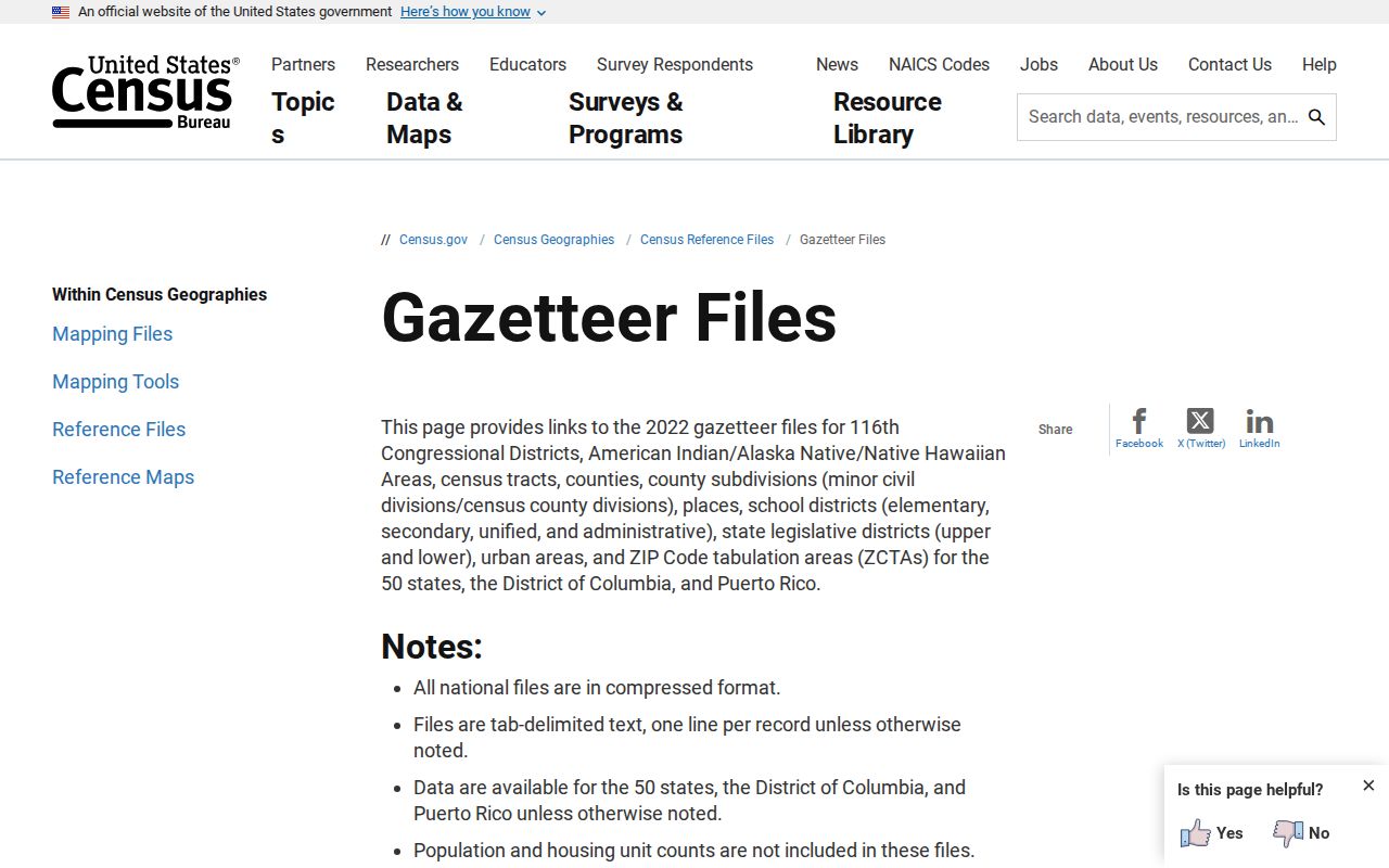 Cranford ZIP code directory Census ZCTA geography context